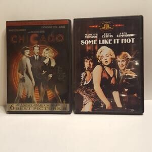 Bundle – Chicago & Some Like it Hot DVDs